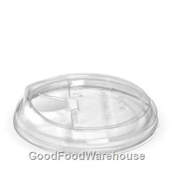 Clear Sipper Lids for BioPak Cold Cups fit 300 - 700ml