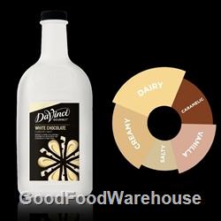 DaVinci Gourmet White Chocolate Sauce | White Choc Sauce Supplier | Good Food Warehouse